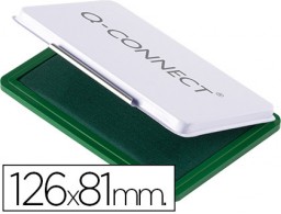 Tampón Q-Connect nº1 126x81mm. verde